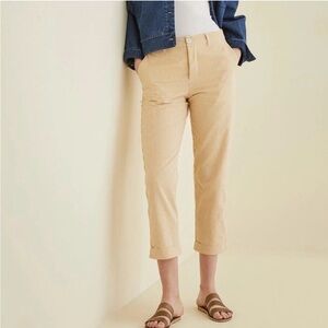 Kowtow edition pants in yellow stripe